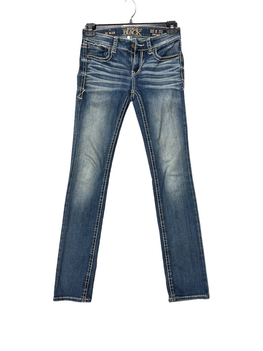 Jeans Straight By Buckle Black  Size: 4