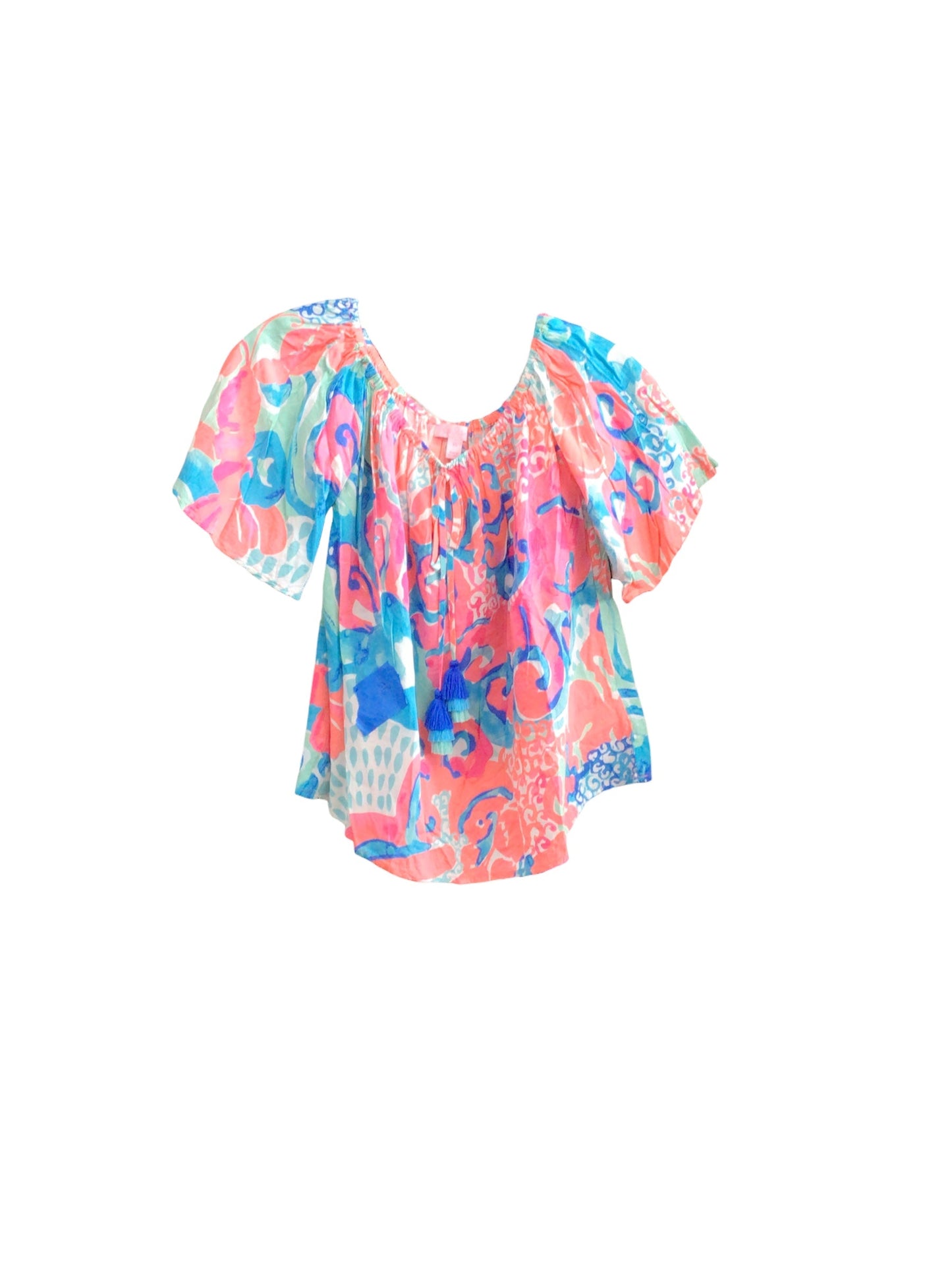 Top Short Sleeve Designer By Lilly Pulitzer  Size: Xs