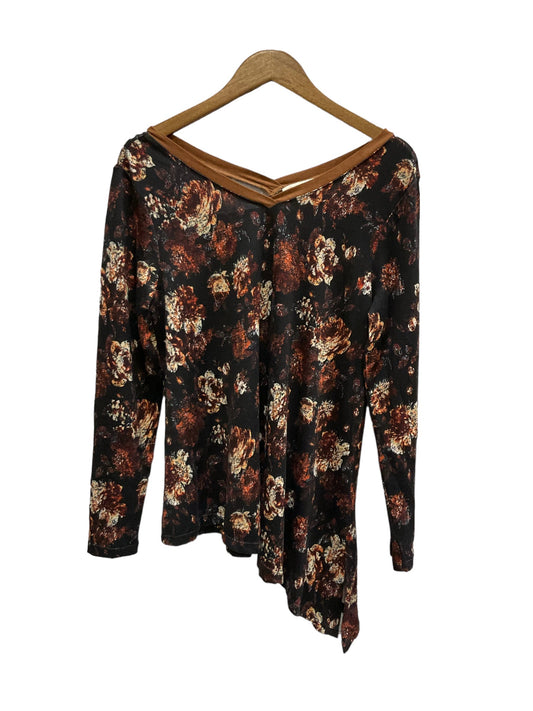 Top Long Sleeve By Zelos Size: 4x