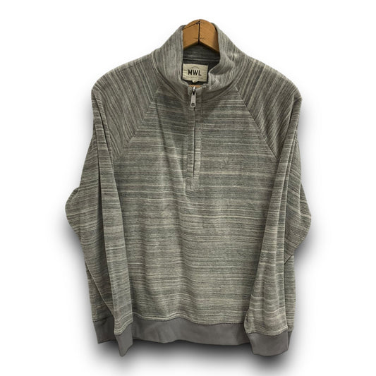 Top Long Sleeve Fleece Pullover By Madewell  Size: L
