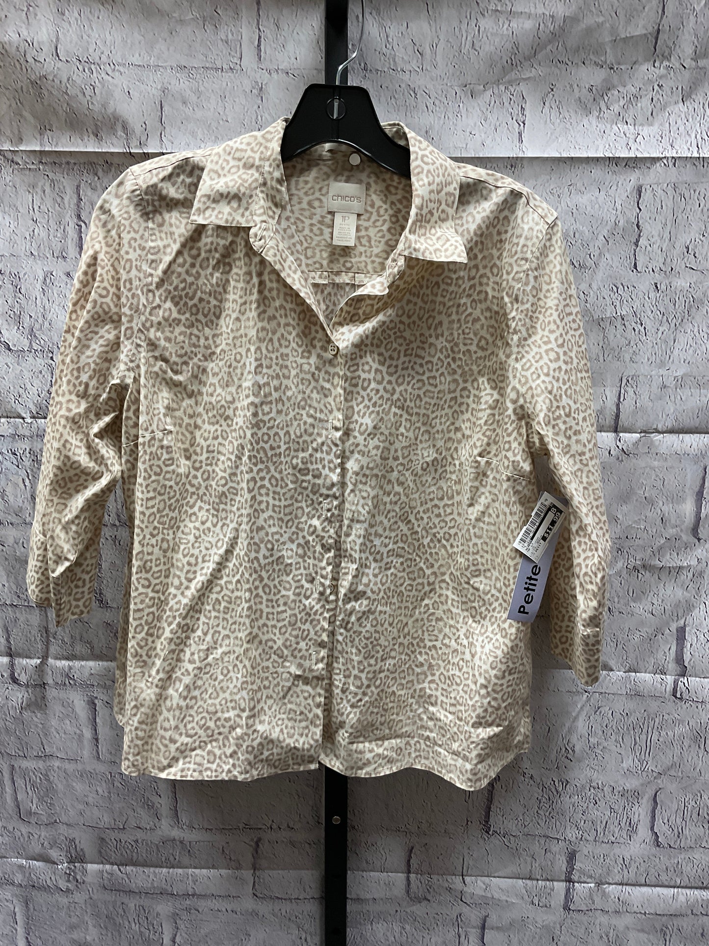 Top Long Sleeve By Chicos  Size: Petite  Medium