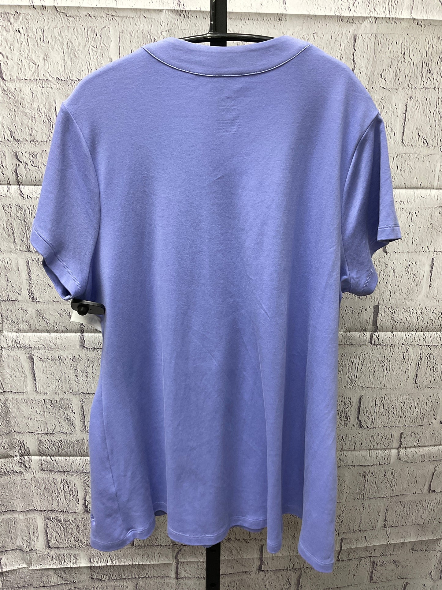 Top Short Sleeve By Isaac Mizrahi Live Qvc  Size: 1x