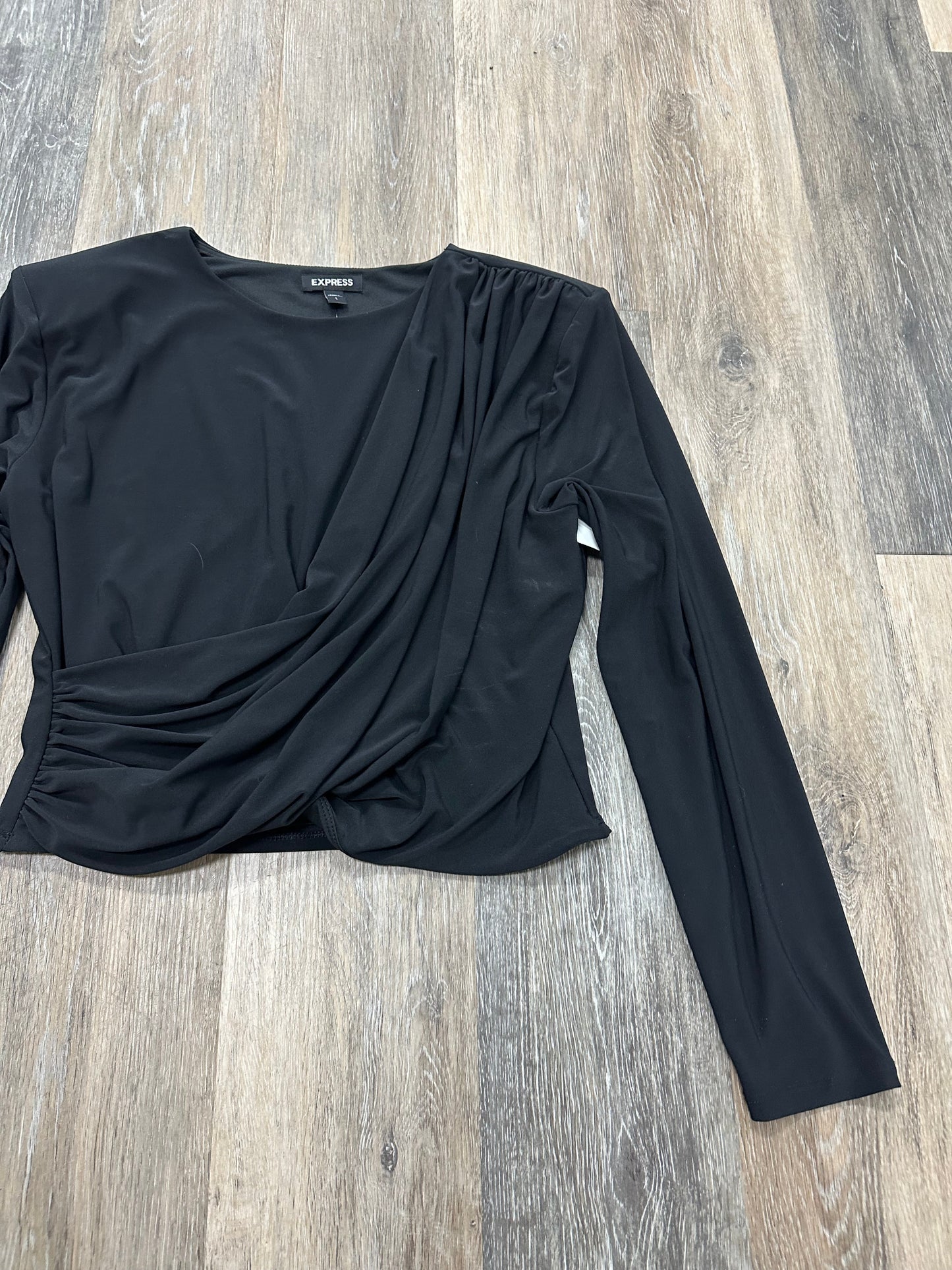 Top Long Sleeve By Express  Size: L