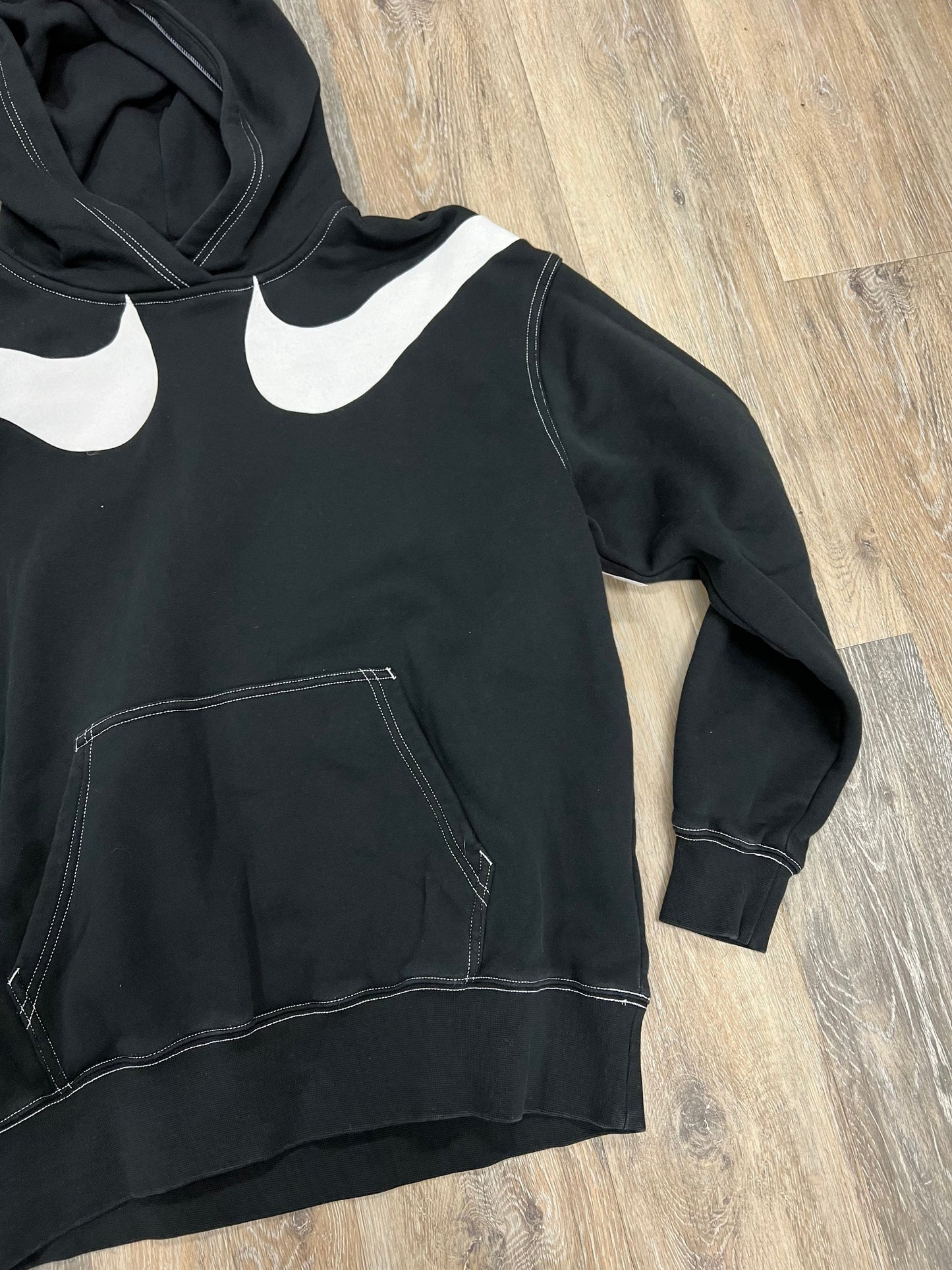 Athletic Sweatshirt Hoodie By Nike Apparel  Size: S