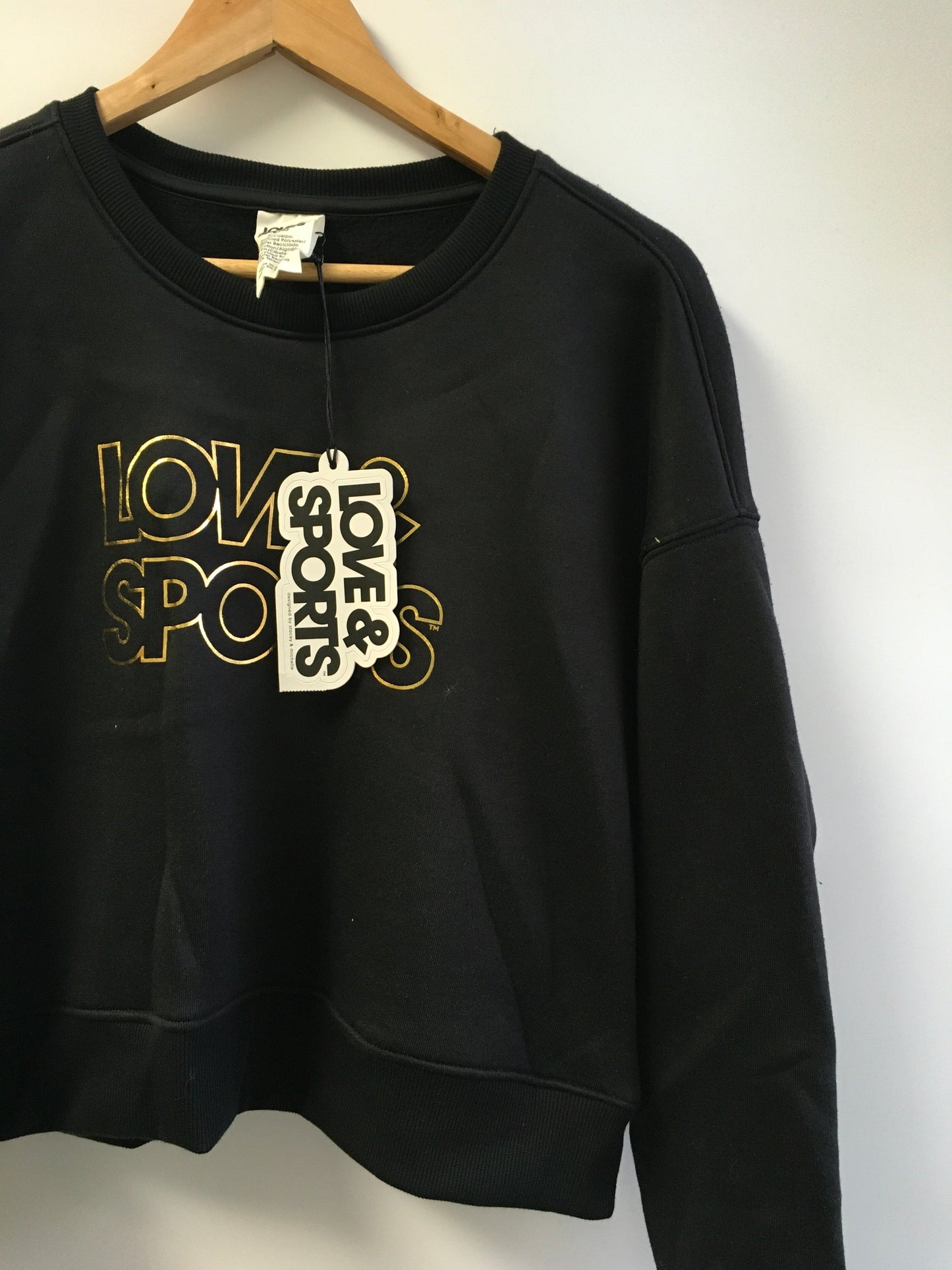 Sweatshirt Crewneck By LOVE & SPORTS  Size: S