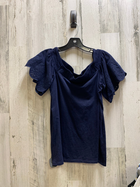 Top Short Sleeve By Loft  Size: Xs