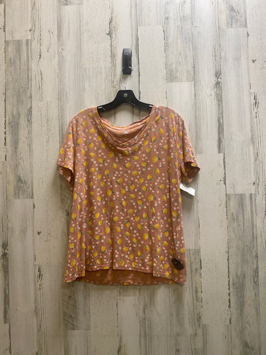 Top Short Sleeve By Dip  Size: Xl