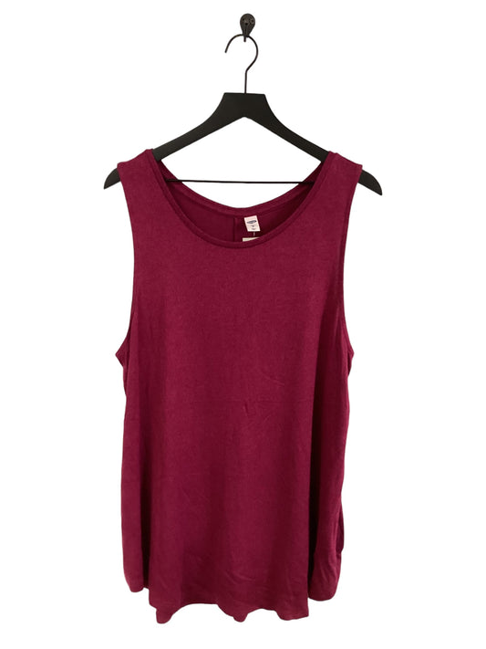 Top Sleeveless Basic By Old Navy O  Size: Xl