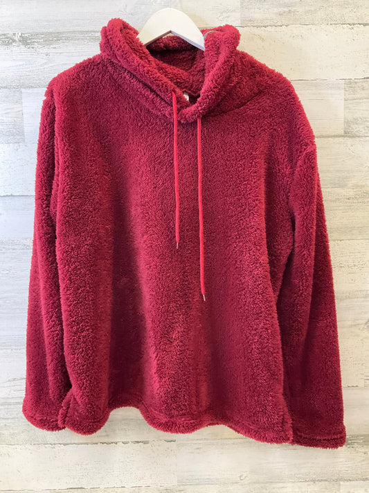 Top Long Sleeve Fleece Pullover By Clothes Mentor  Size: 3x