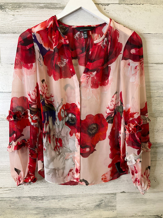 Blouse Long Sleeve By White House Black Market  Size: Xxs