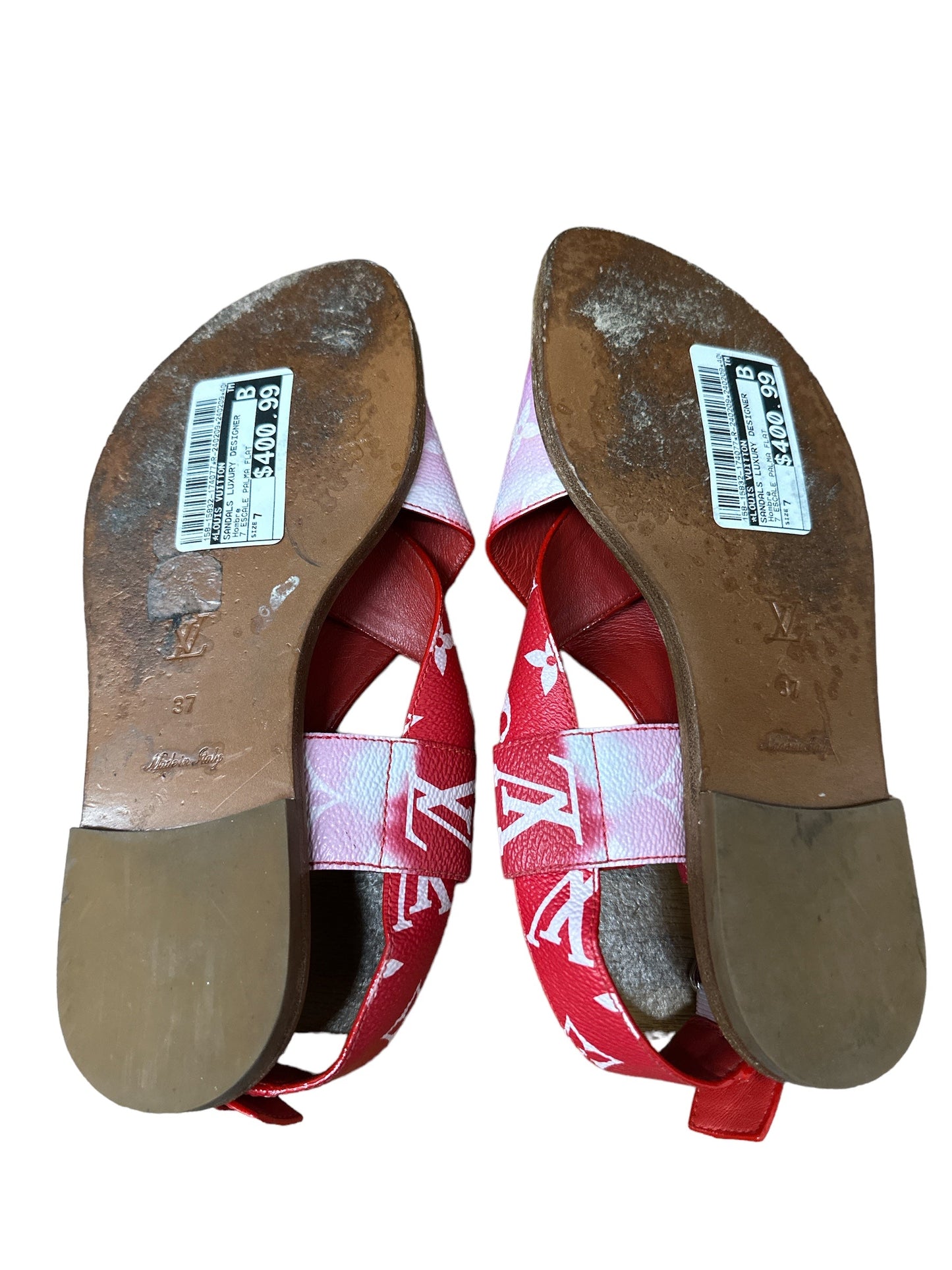 Sandals Luxury Designer By Louis Vuitton  Size: 7