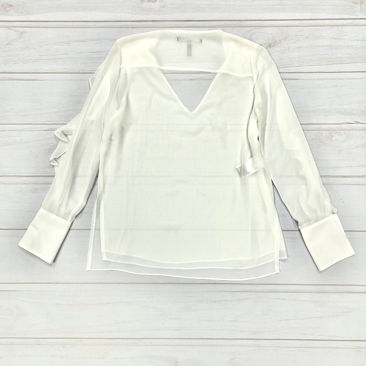 Blouse Long Sleeve By Bcbgmaxazria  Size: Xs