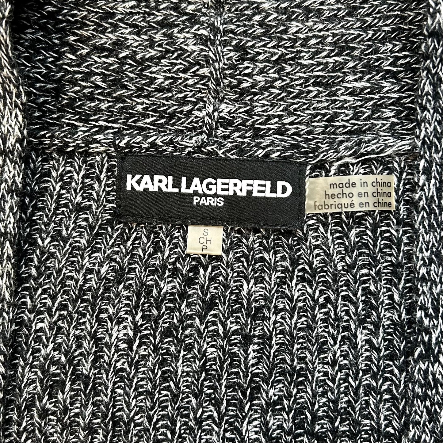 Sweater Cardigan Designer By Karl Lagerfeld  Size: S