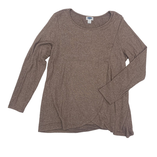 Nursing Top Long Sleeve By Old Navy  Size: L