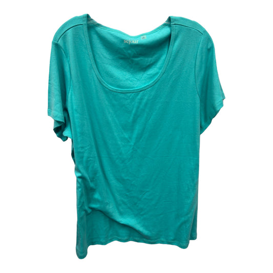 Top Short Sleeve Basic By Sejour  Size: 3x