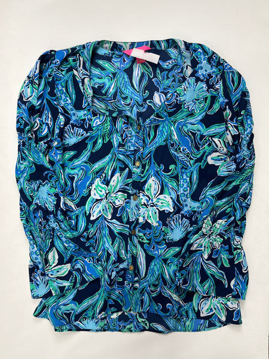 Blouse Long Sleeve By Lilly Pulitzer  Size: Xs