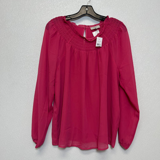 Top Long Sleeve By Loft O  Size: M