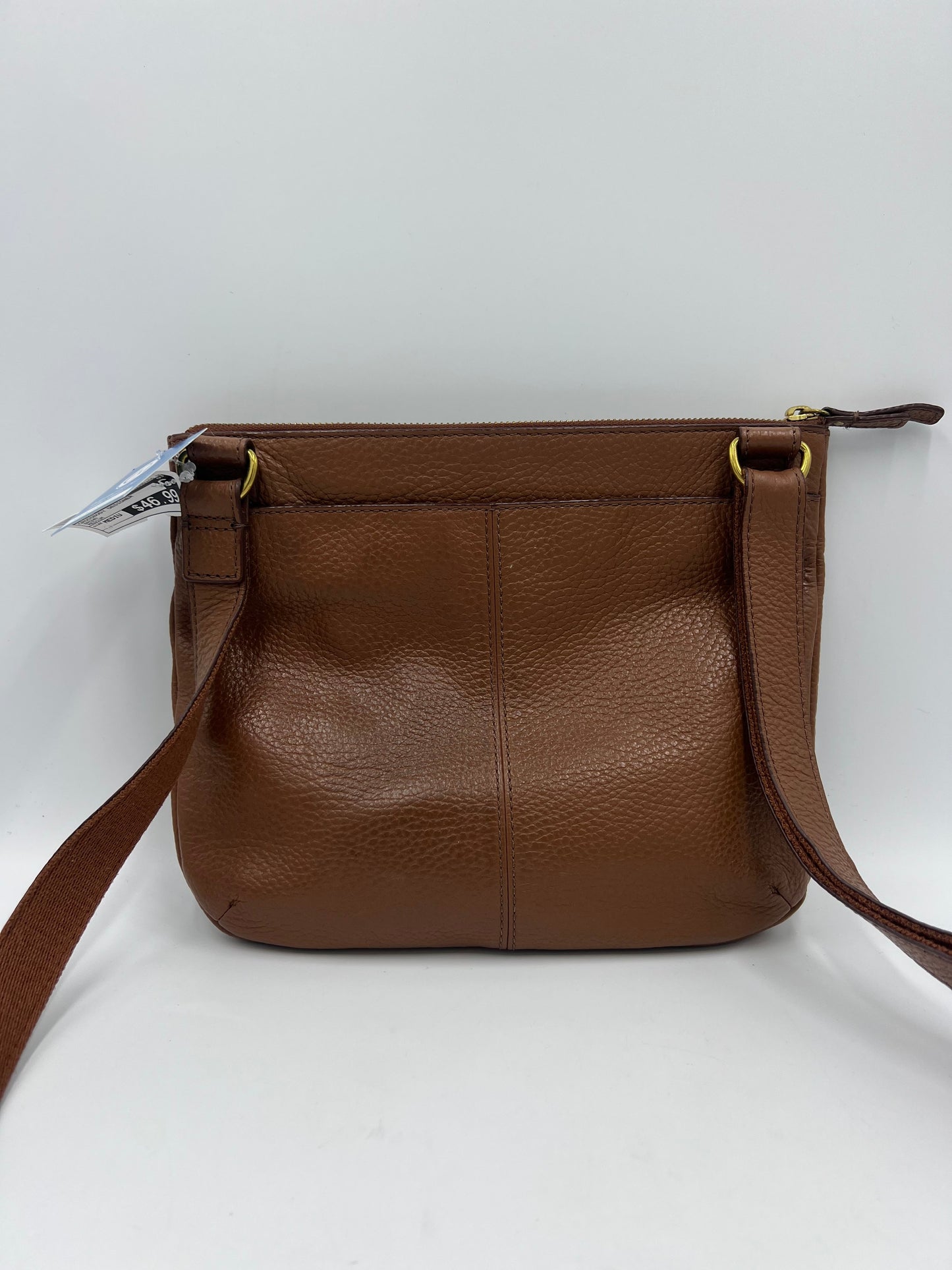 Crossbody Leather Handbag By Fossil