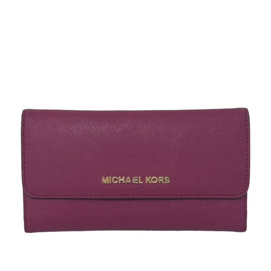 Jet Set Travel Trifold Wallet Designer By Michael By Michael Kors  Size: Medium