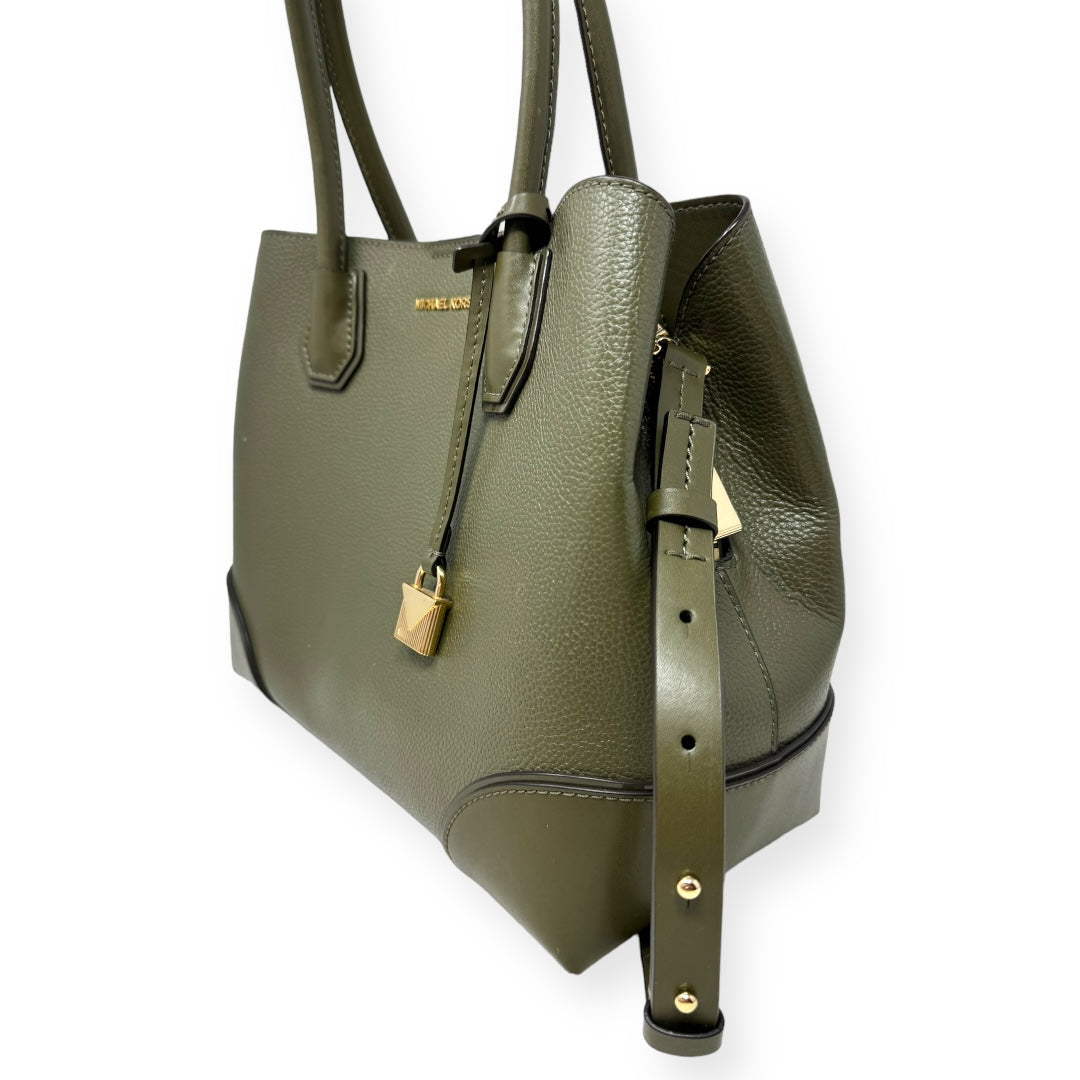 Brooklyn Satchel Handbag Designer By Michael Kors  Size: Medium