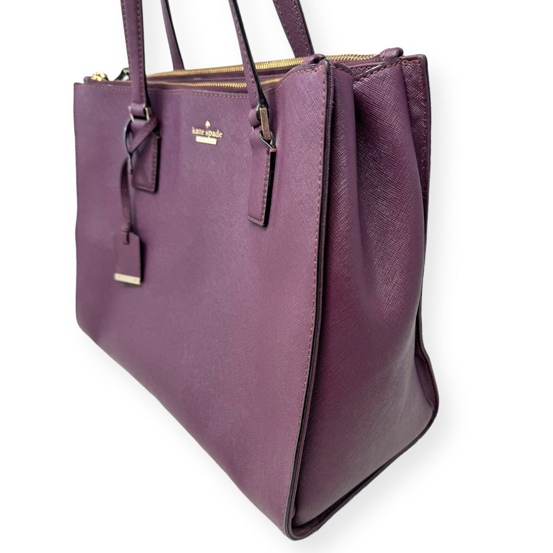 Cameron Street Candace Satchel Handbag Designer By Kate Spade  Size: Large
