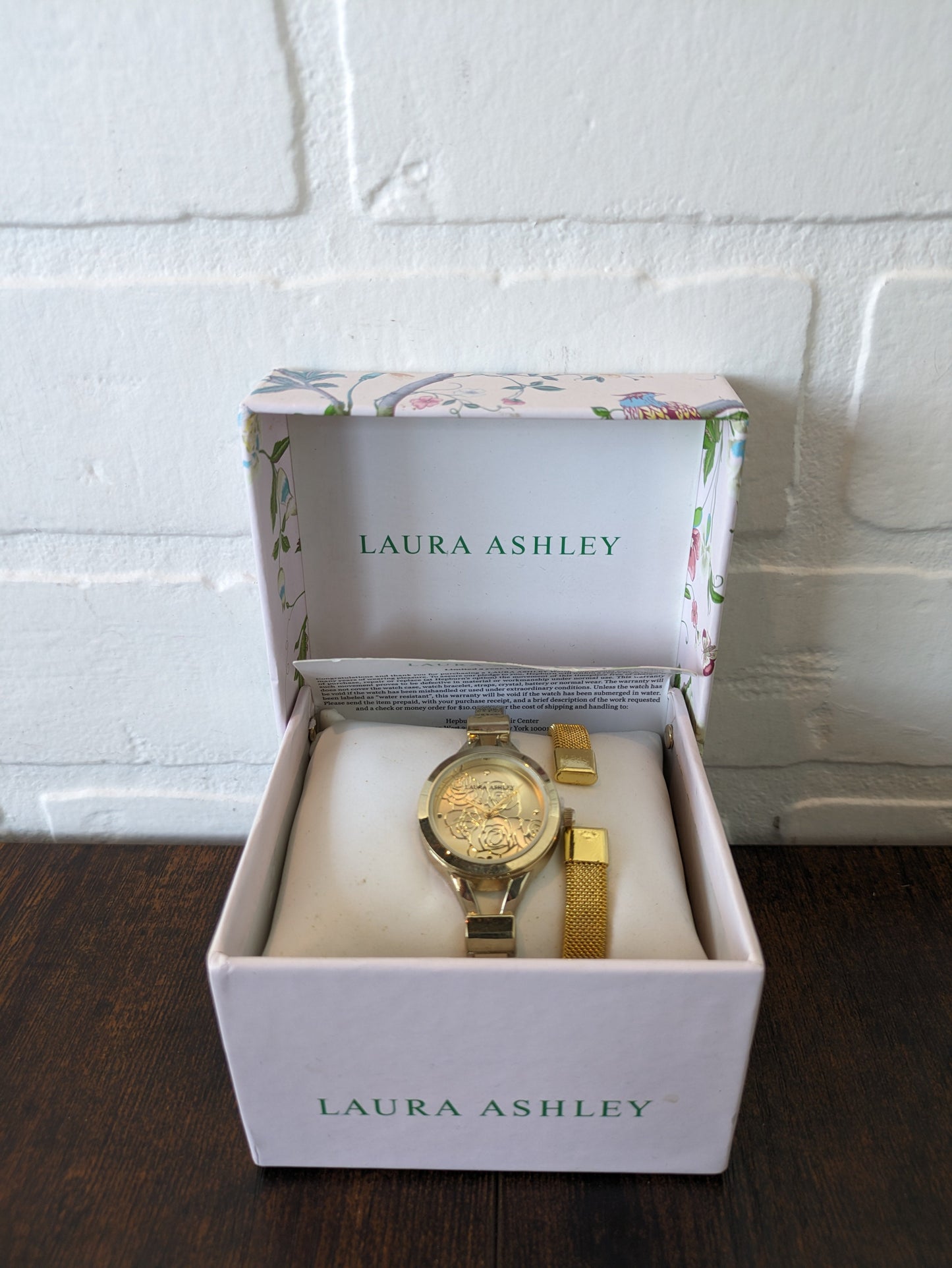 Watch By Laura Ashley  Size: 02 Piece Set