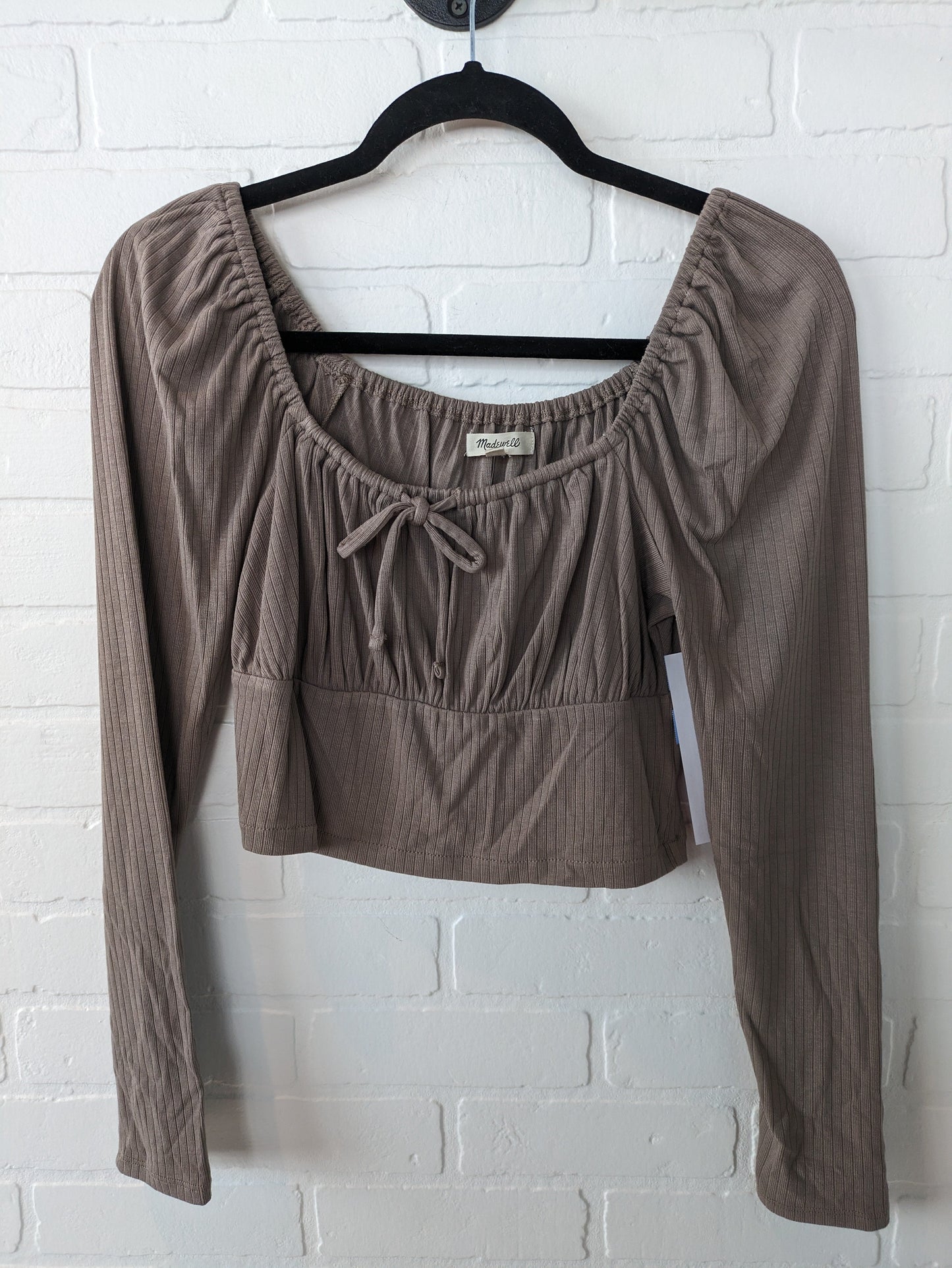 Top Long Sleeve By Madewell  Size: M