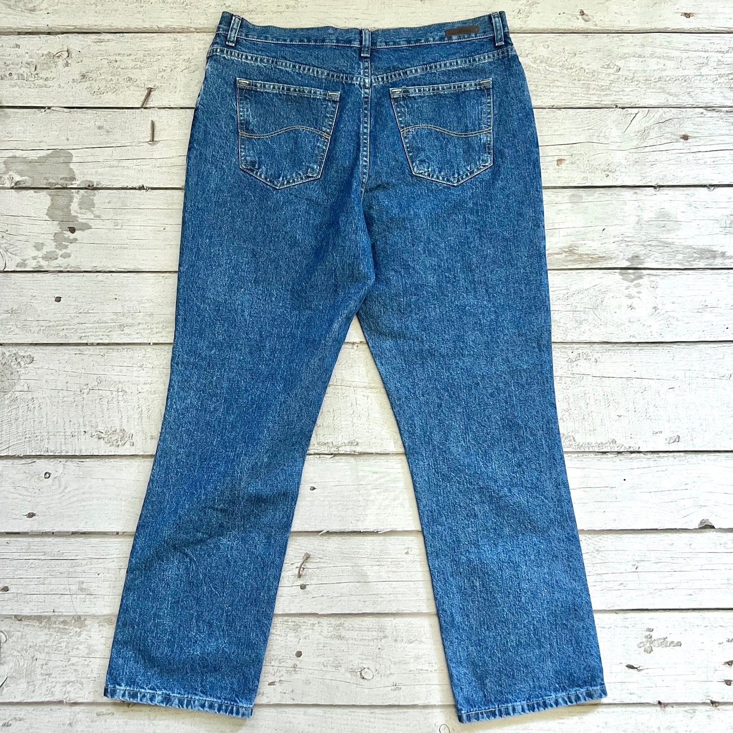 Jeans Straight By Lee  Size: 14