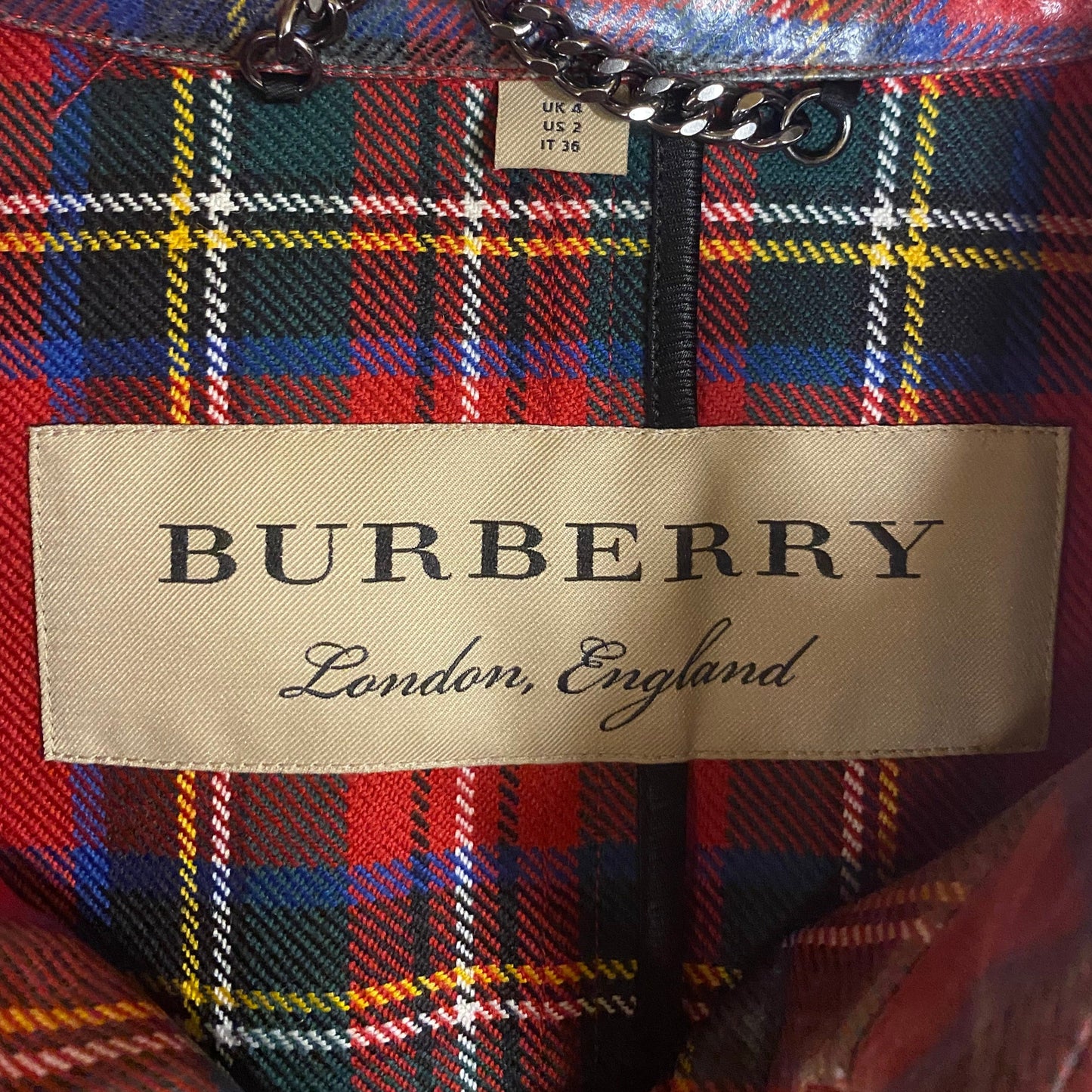 Jacket Luxury Designer By Burberry  Size: S