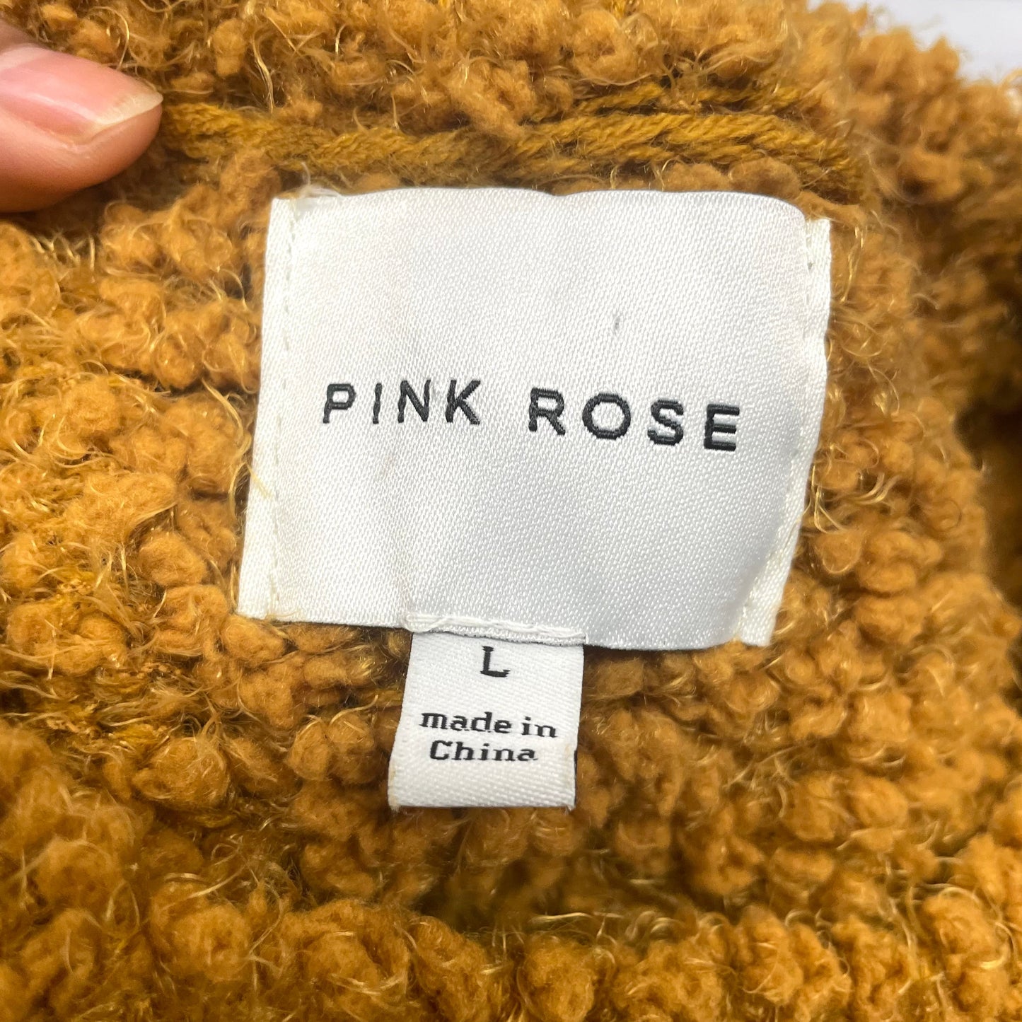 Sweater By Pink Rose  Size: L