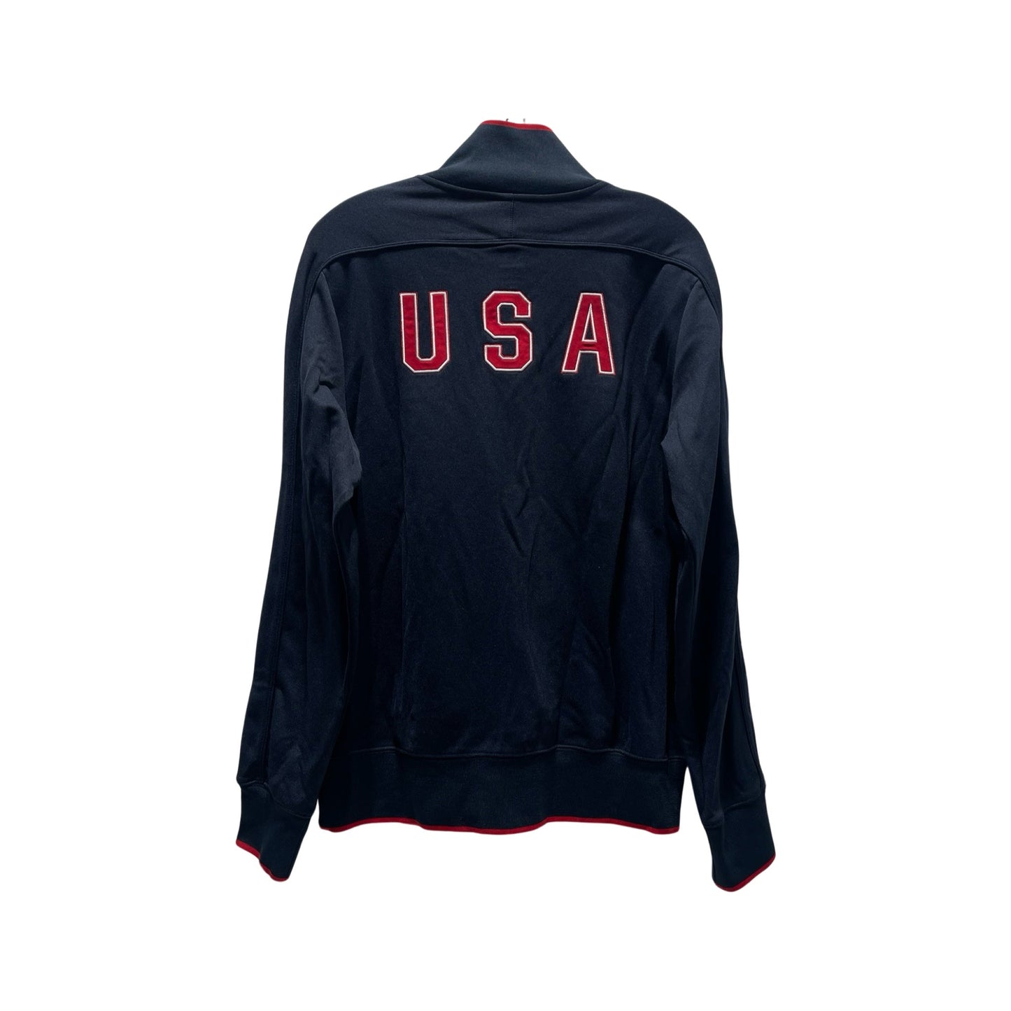 Athletic Jacket By Nike Apparel  Size: L