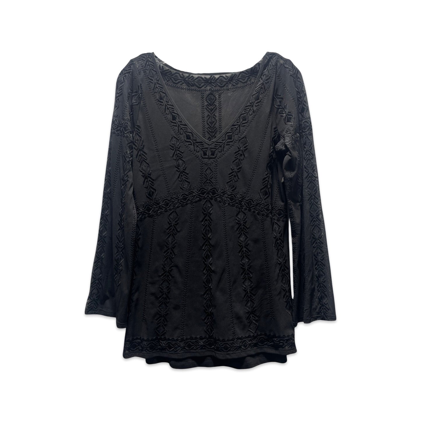 Blouse Long Sleeve By White House Black Market Size: M