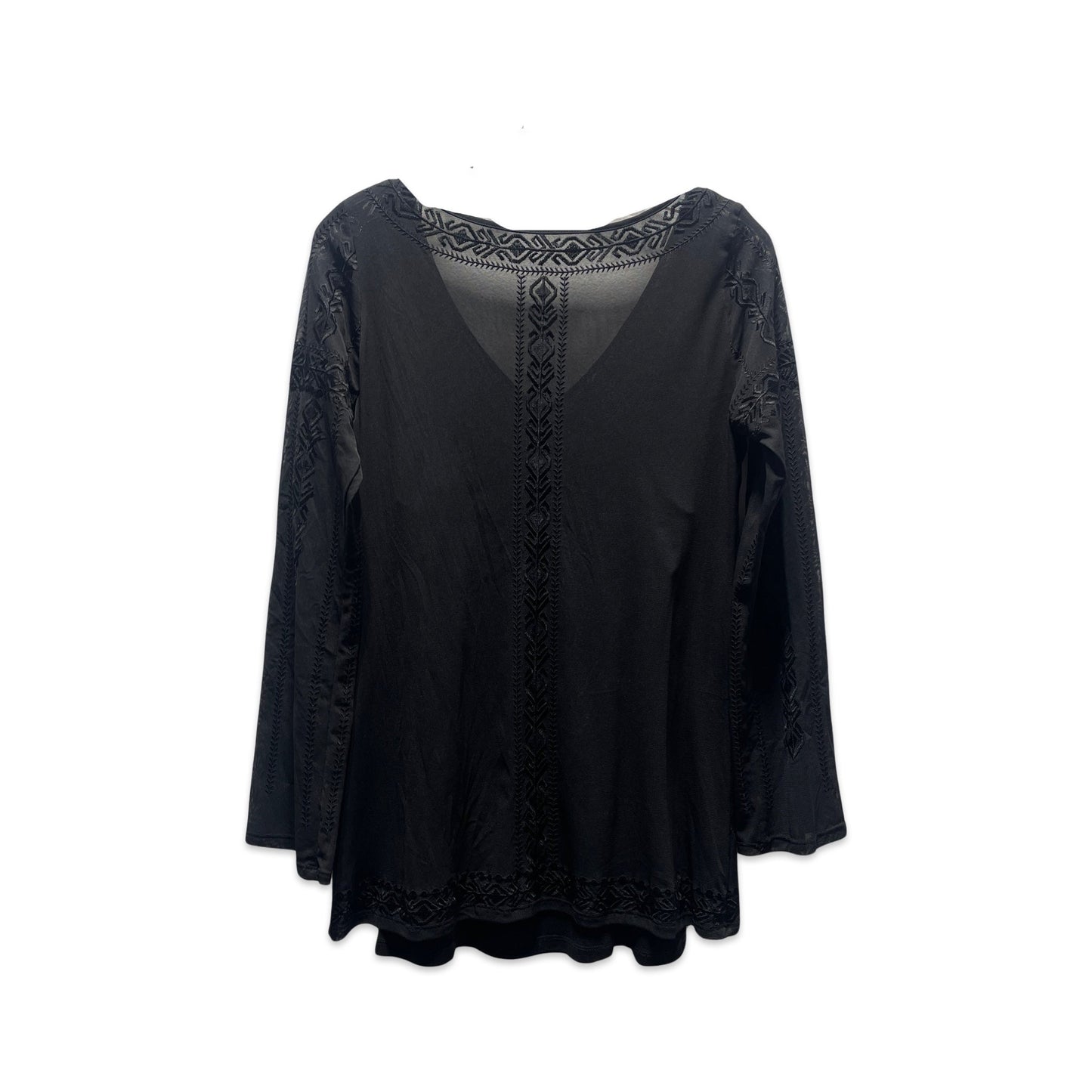 Blouse Long Sleeve By White House Black Market Size: M