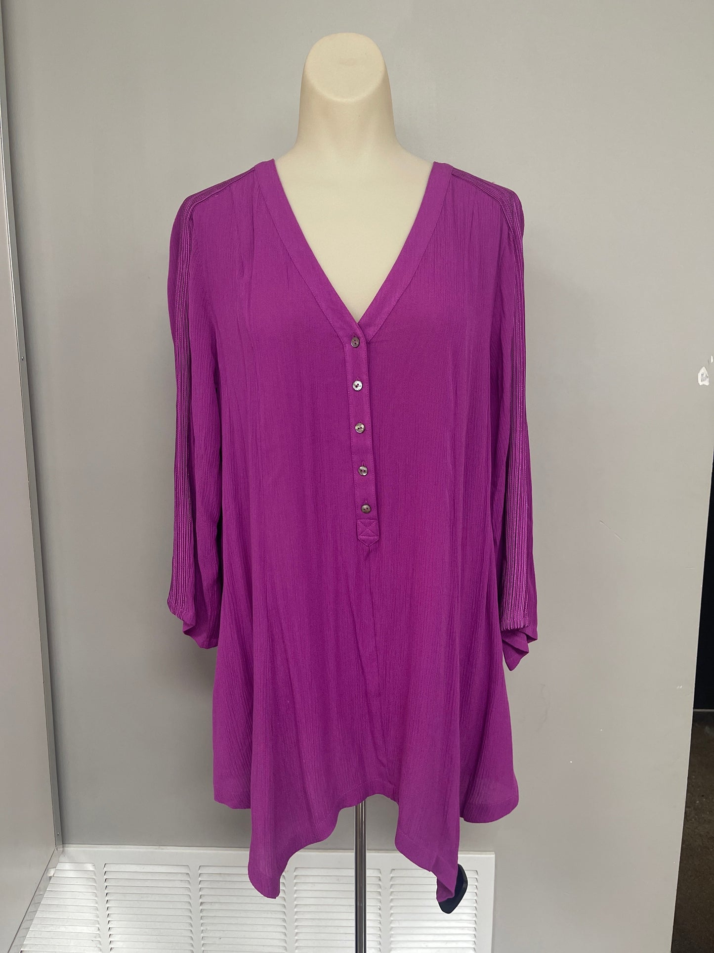 Top Long Sleeve By Soft Surroundings  Size: Xs