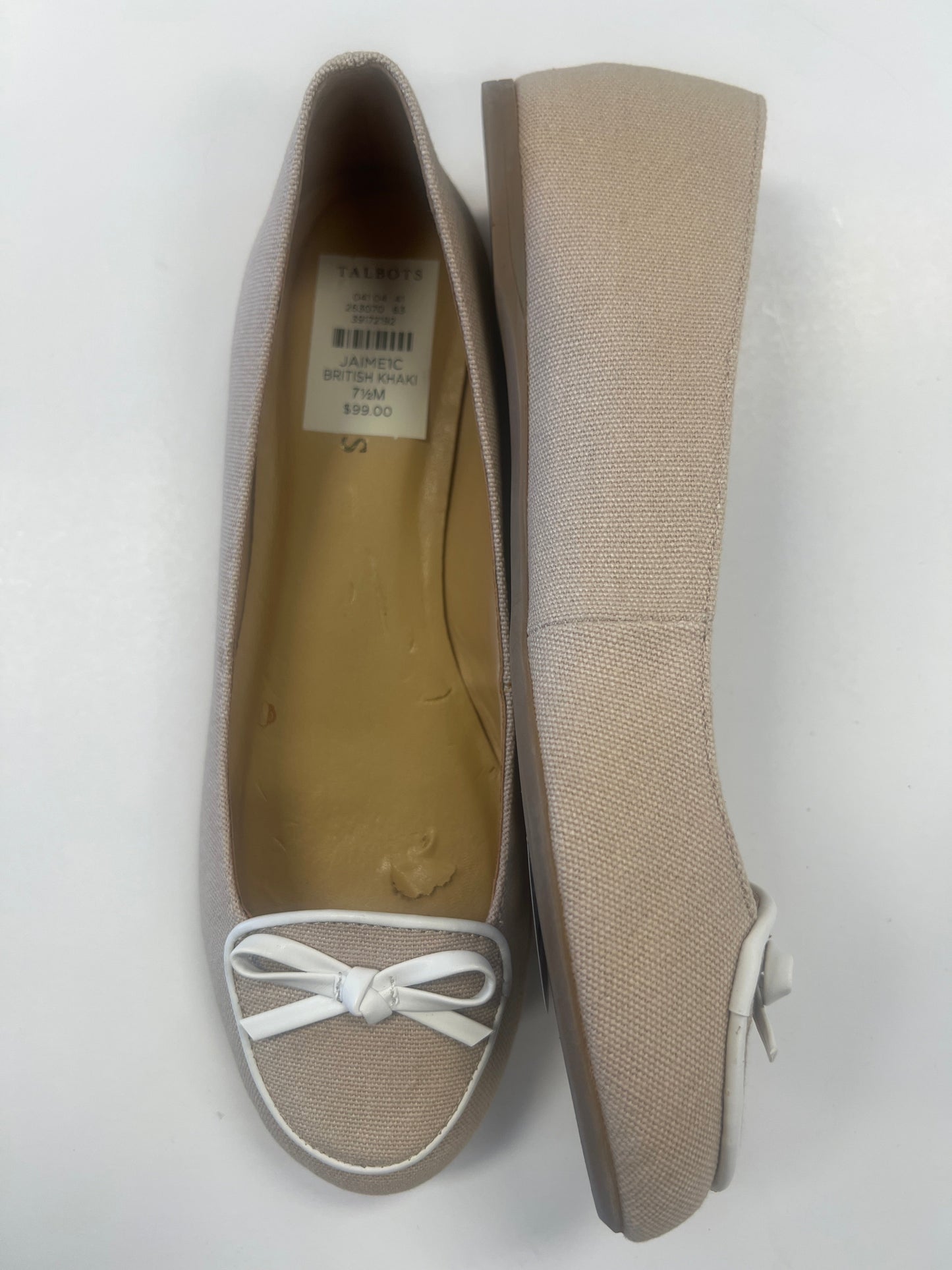 Shoes Flats Ballet By Talbots  Size: 7.5