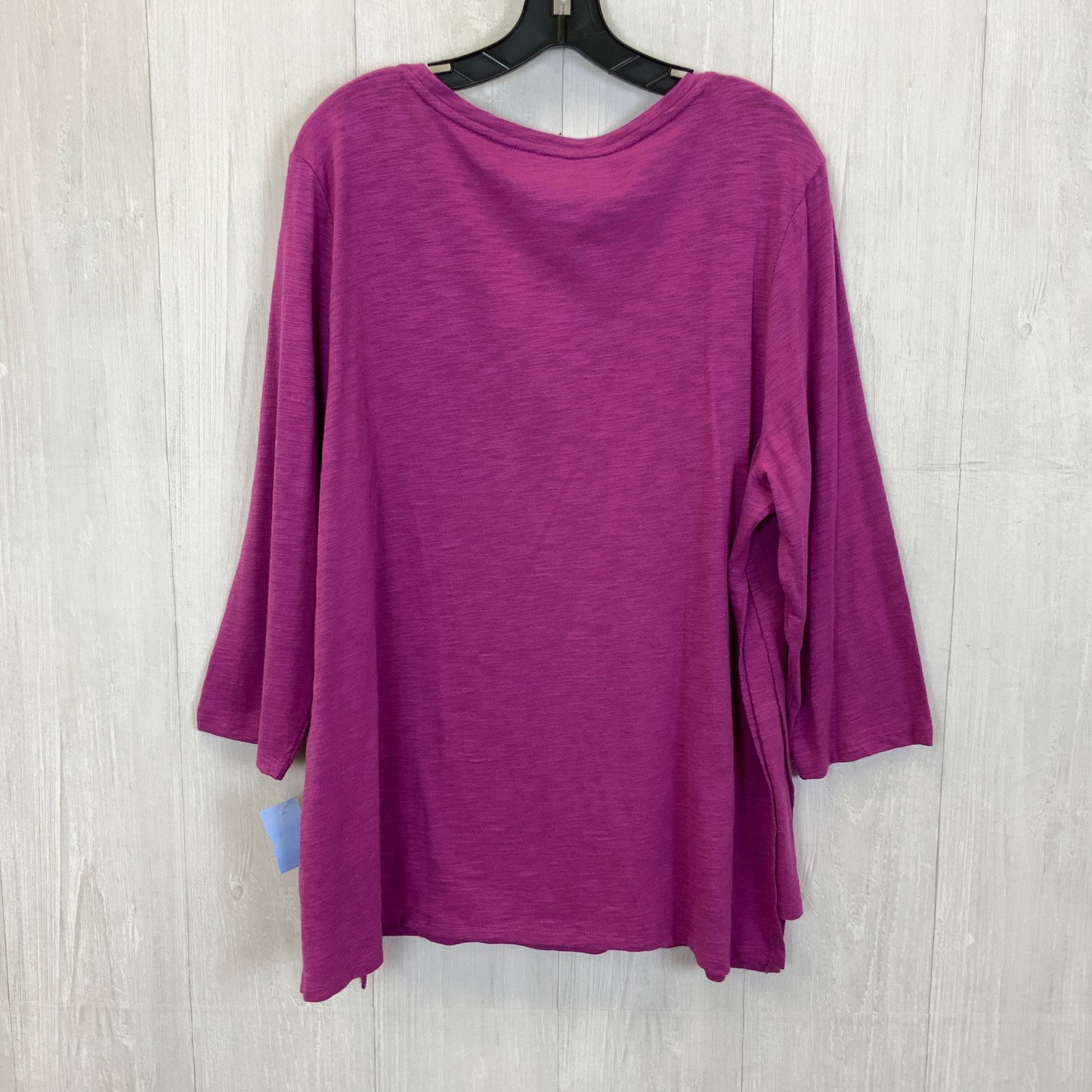 Top 3/4 Sleeve Basic By Chicos  Size: Xxl