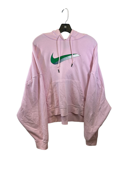 Sweatshirt Hoodie By Nike Apparel  Size: L