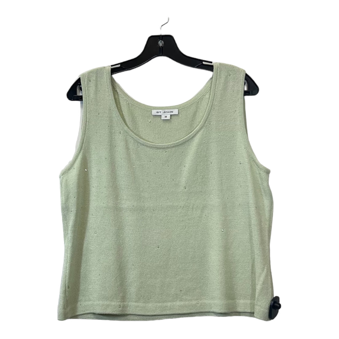 Top Sleeveless Designer By St John Collection  Size: L