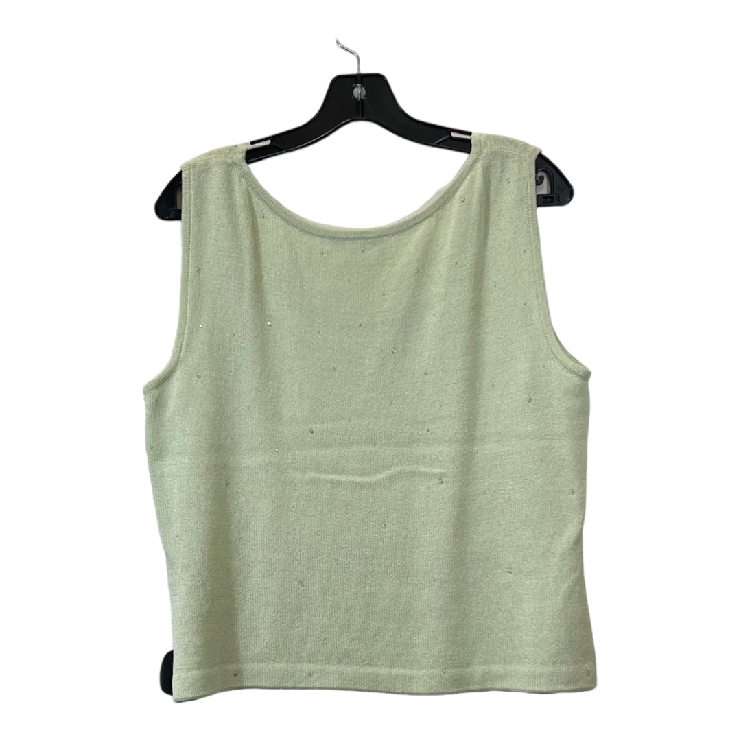 Top Sleeveless Designer By St John Collection  Size: L