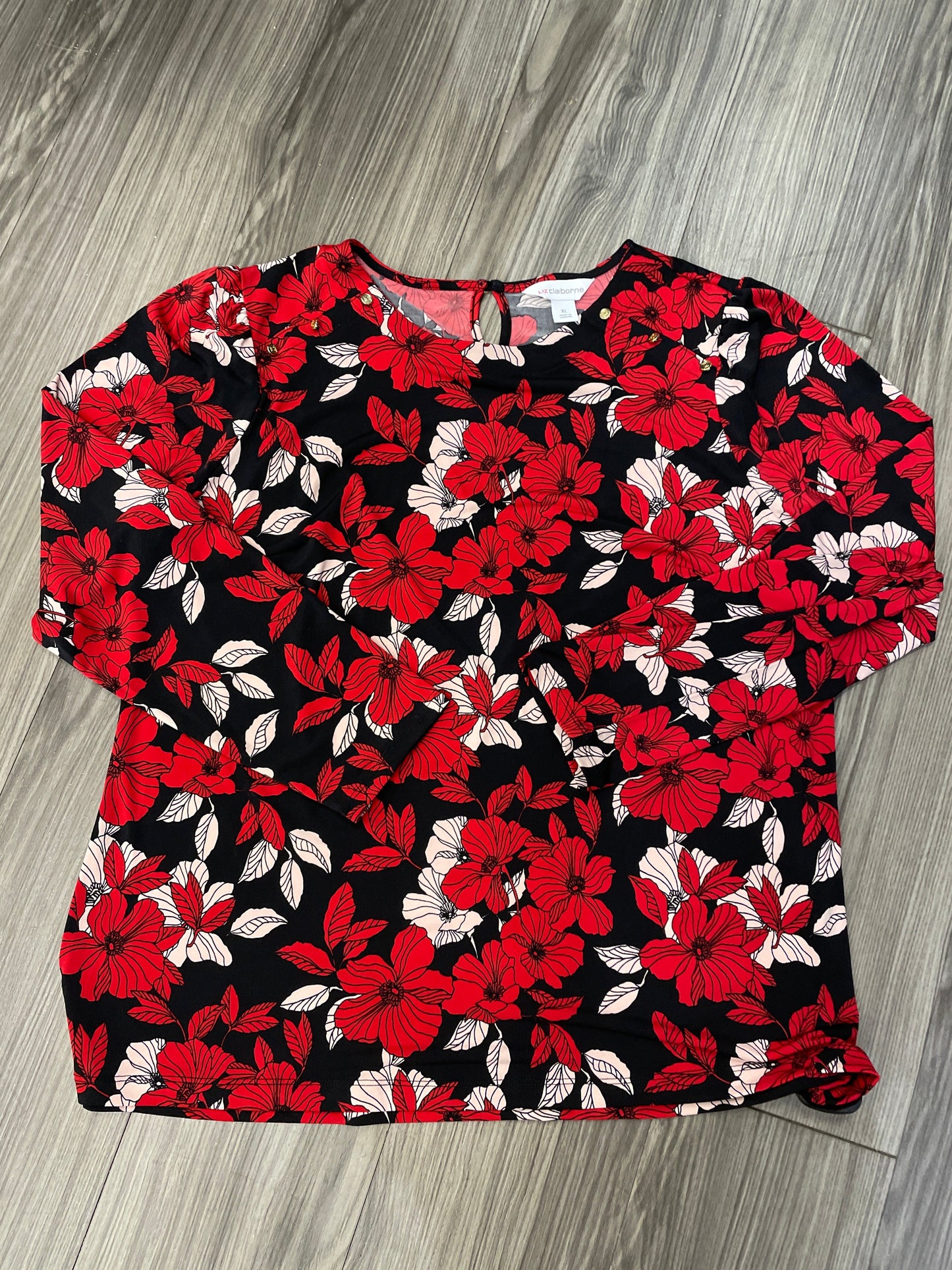 Top Long Sleeve By Liz Claiborne  Size: Xl