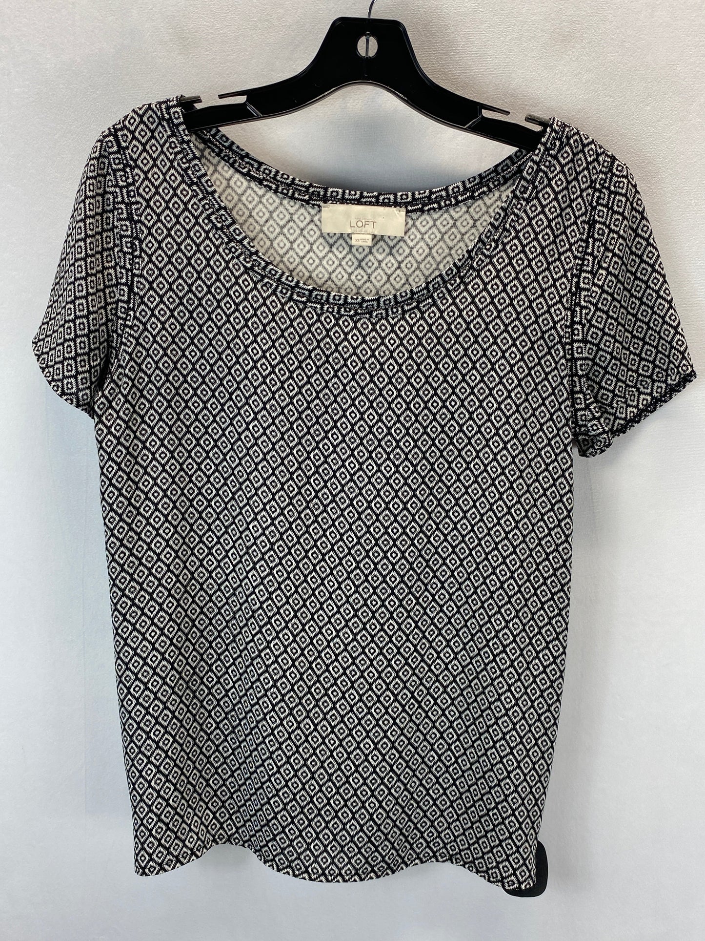 Top Short Sleeve Basic By Loft  Size: Xs