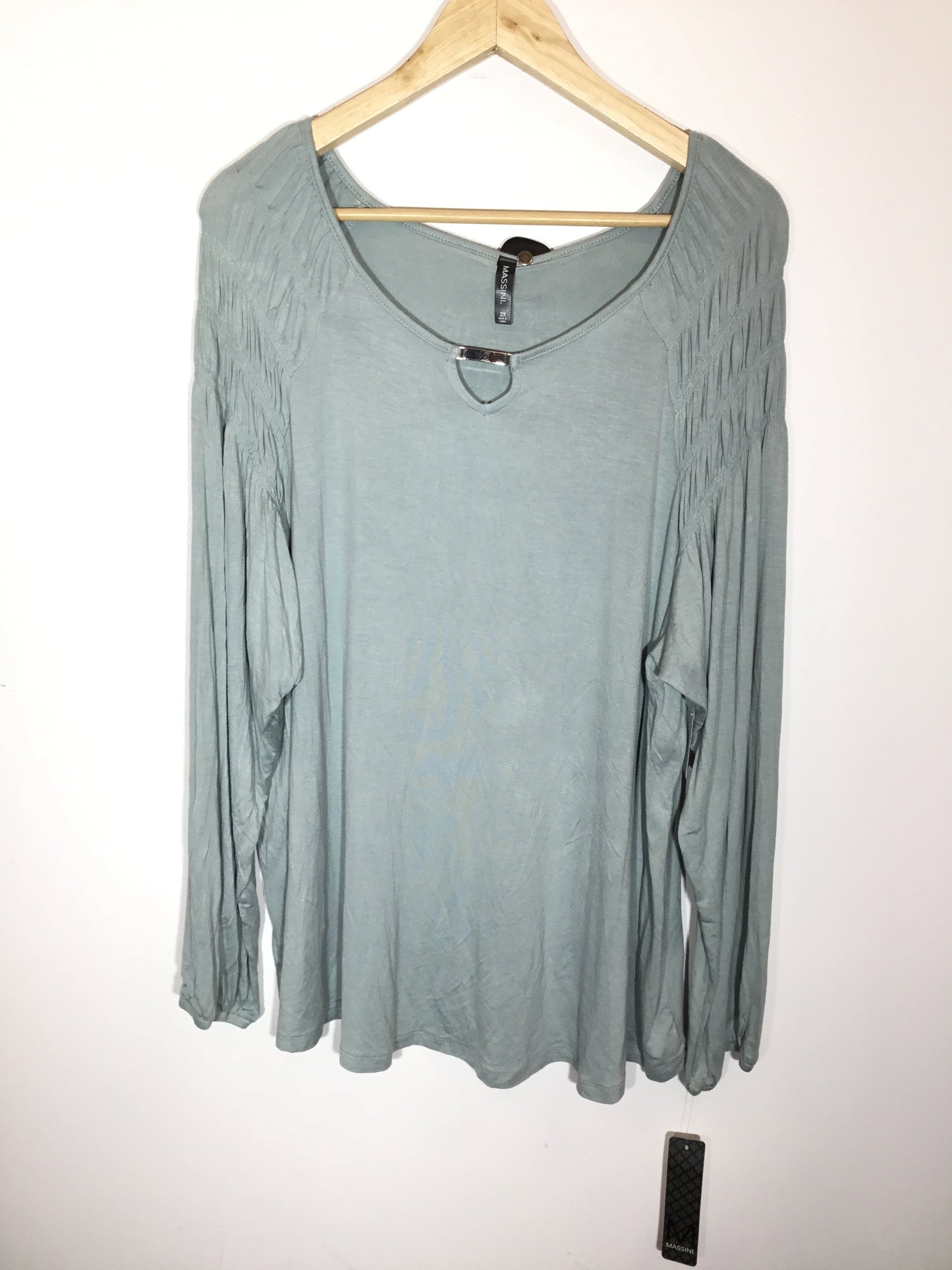 Top Long Sleeve By Massini  Size: 2x