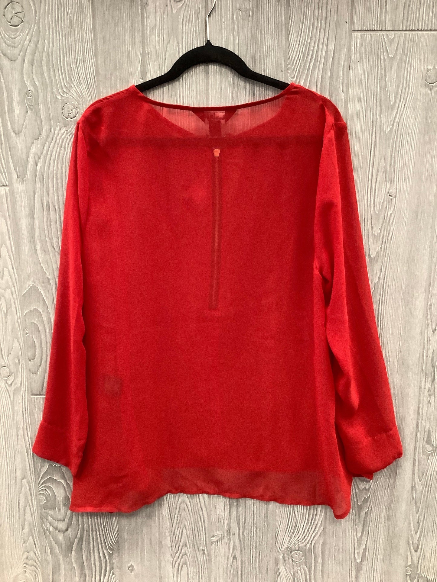 Top Long Sleeve By Charlie Paige  Size: L