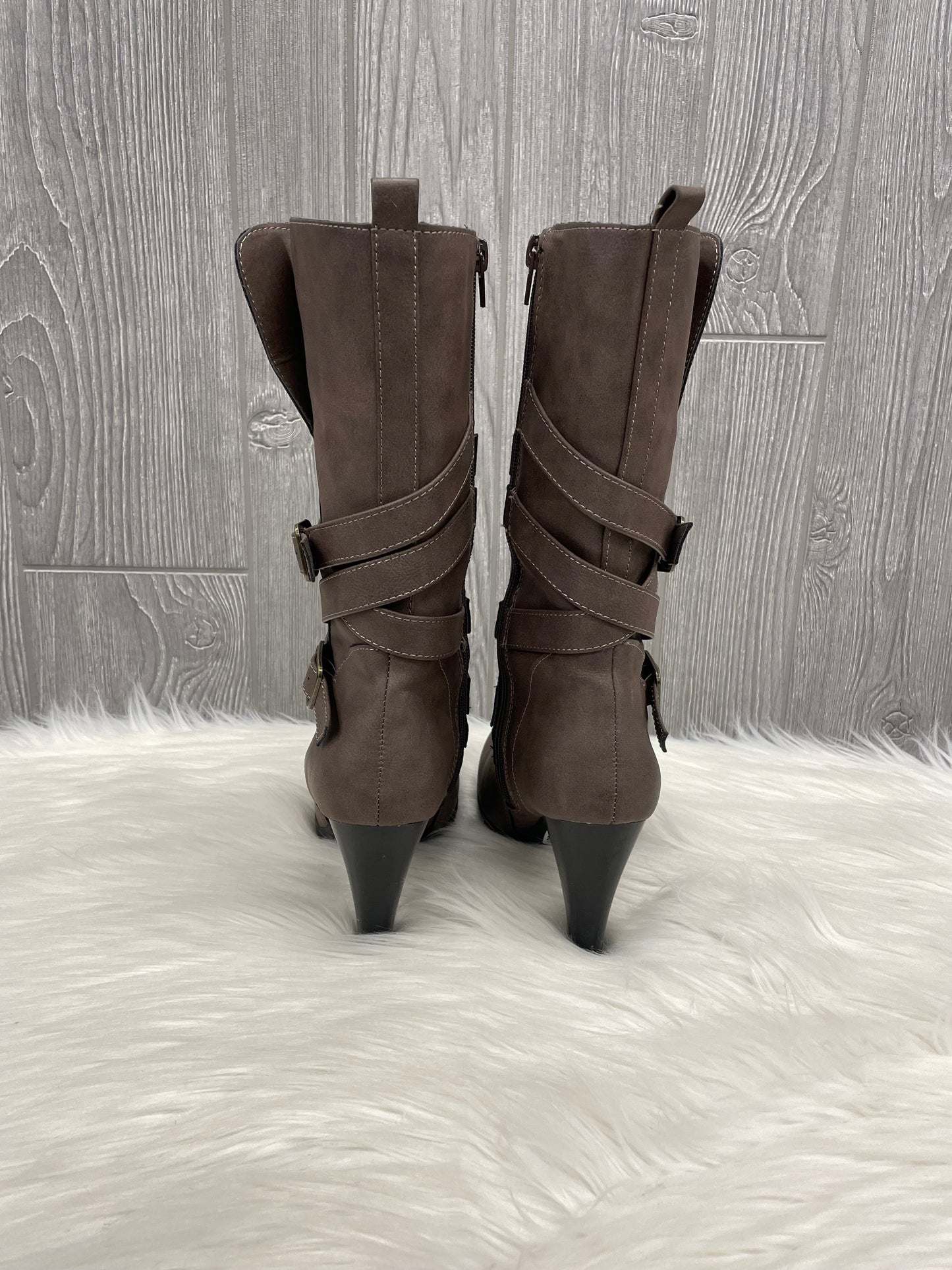 Boots Mid-calf Heels By Black Rivet  Size: 6