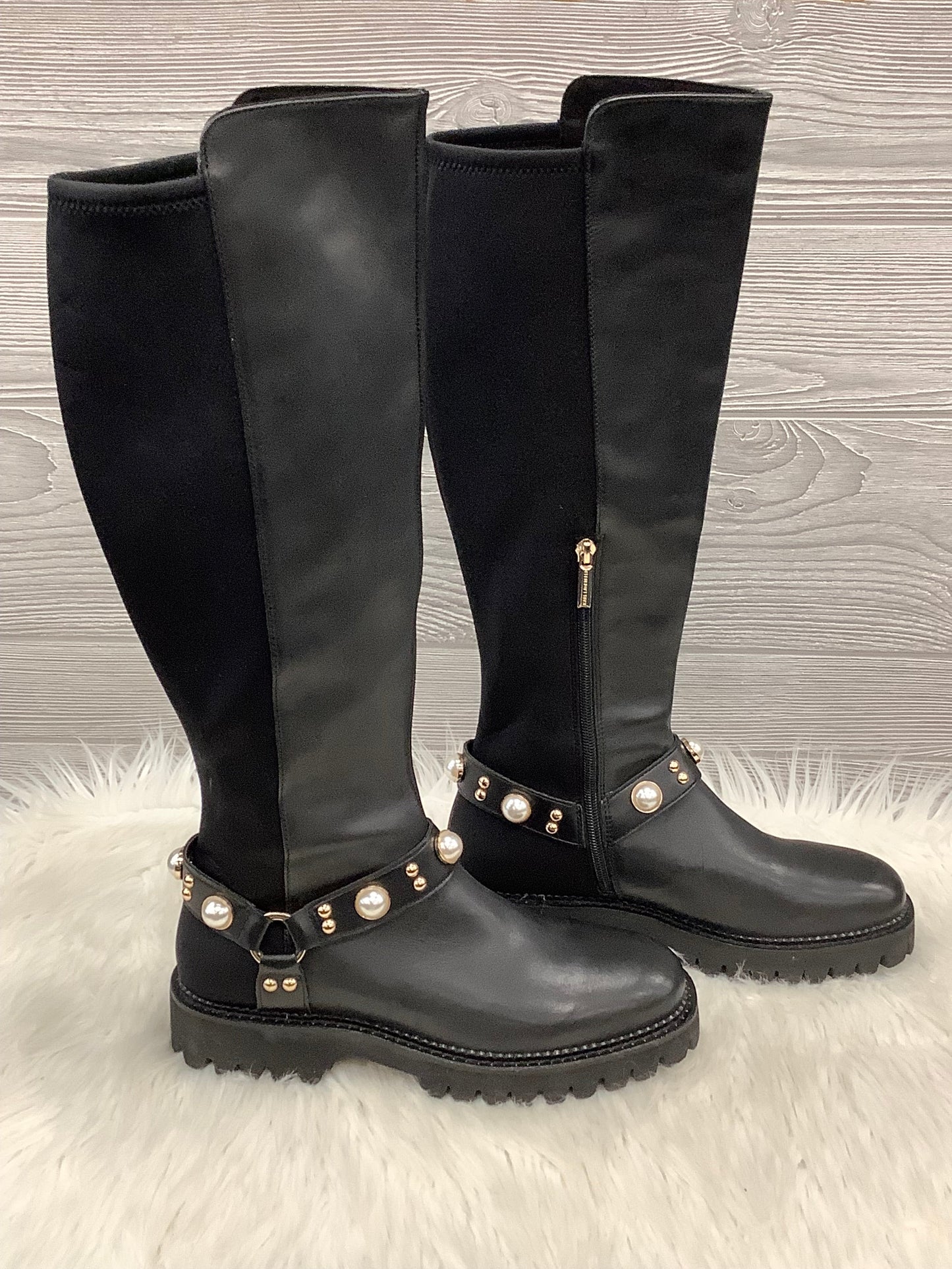 Boots Designer By Karl Lagerfeld  Size: 8.5