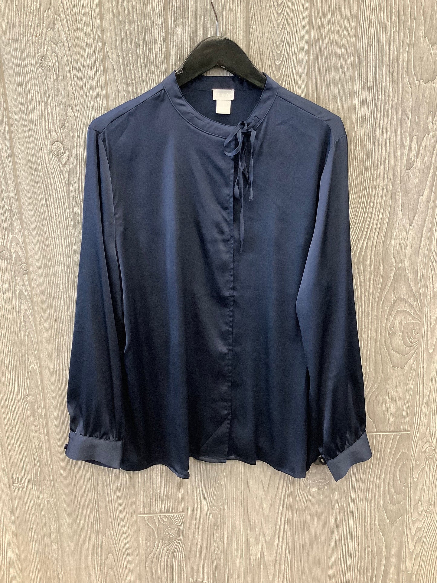 Blouse Long Sleeve By Chicos  Size: Xl