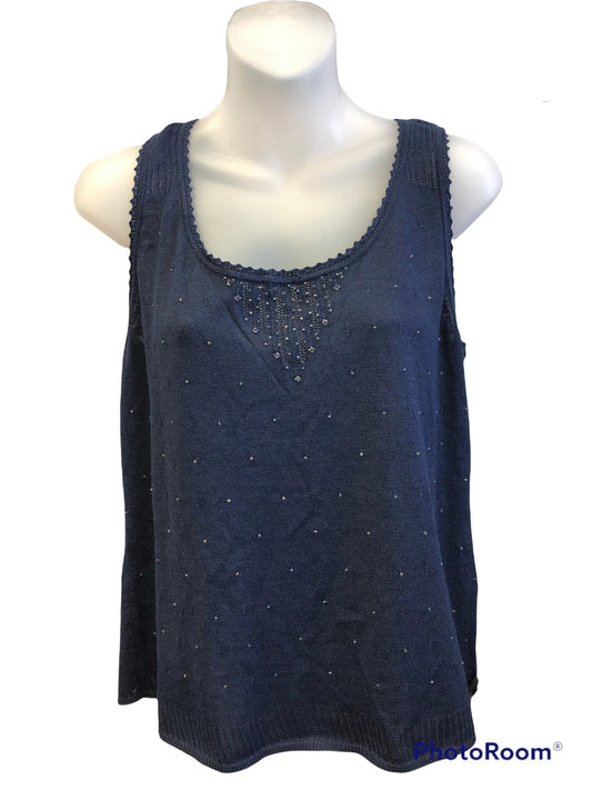 Top Sleeveless By Sigrid Olsen  Size: L