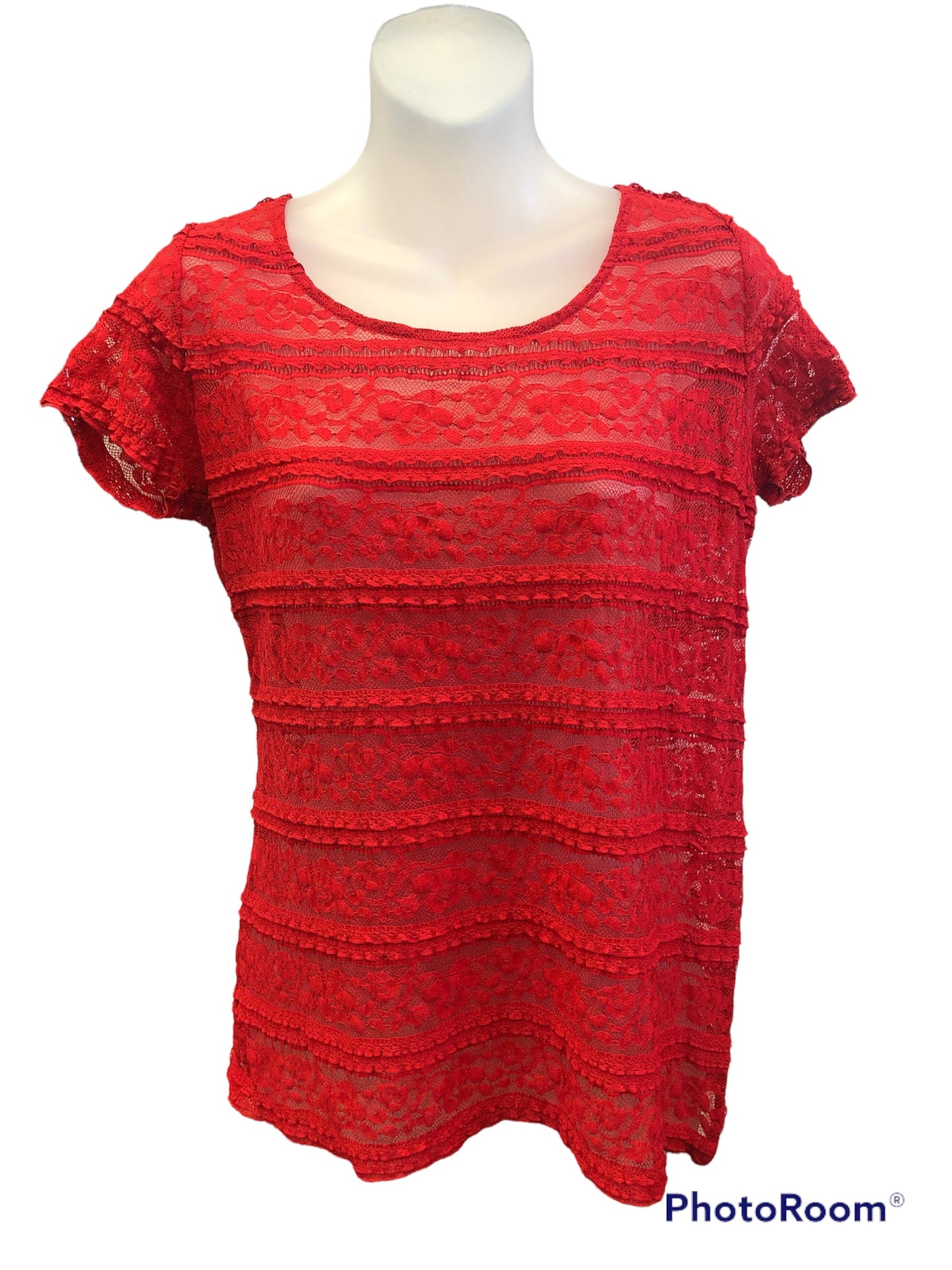 Top Short Sleeve By Elle  Size: M