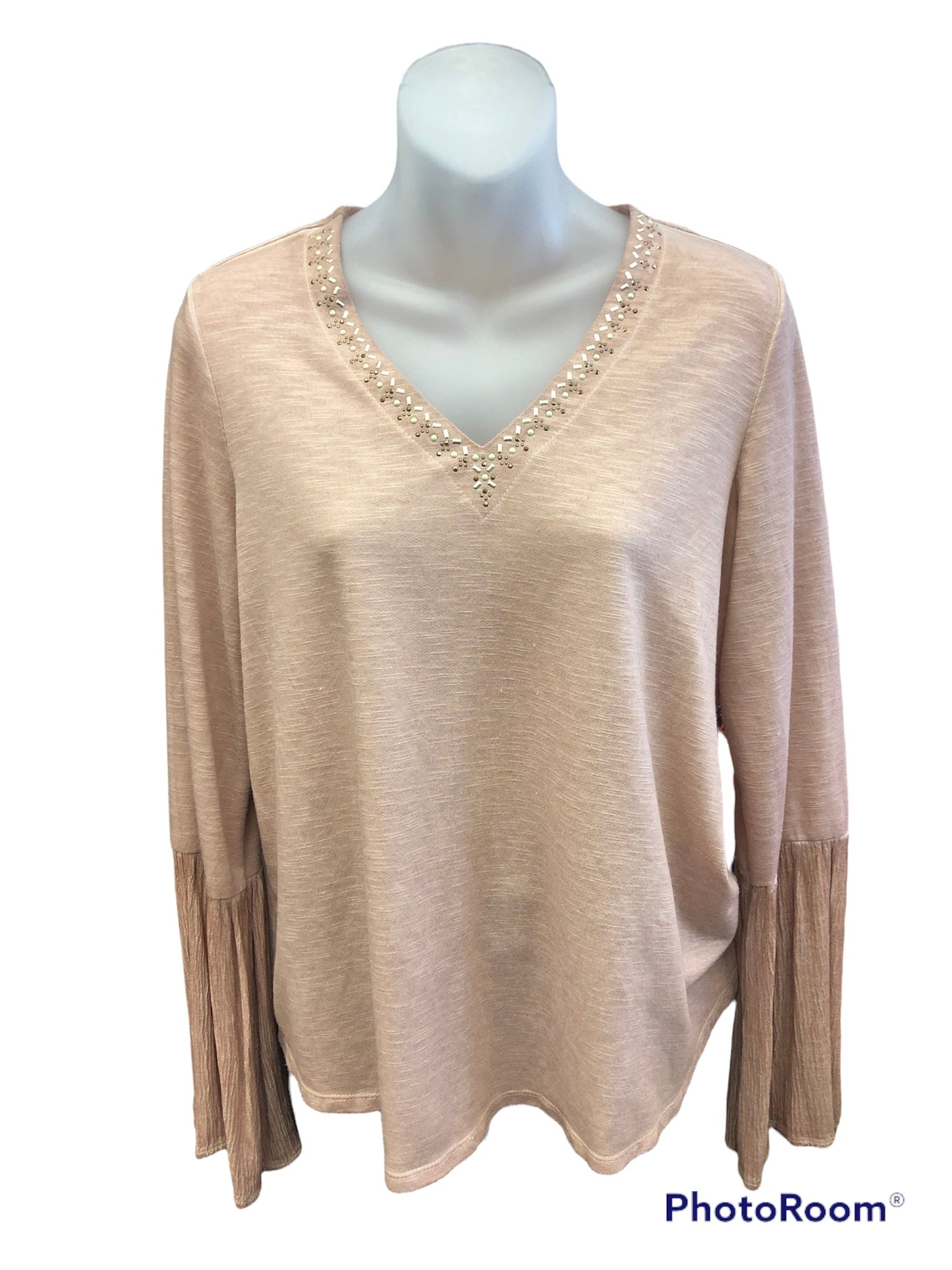 Top Long Sleeve By Knox Rose  Size: XS